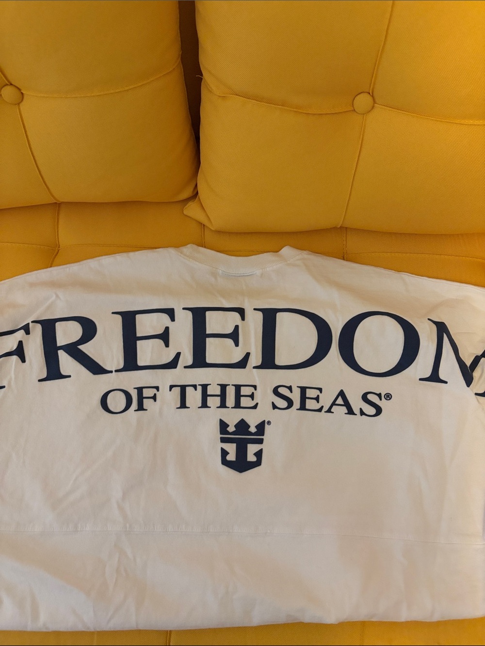 Freedom of the Seas Royal Caribbean spirit jersey  Long-Sleeve Graphic Shirt - Picture 8 of 8